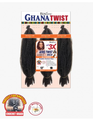 3X Ghana - Afro Twist Bulk 16
