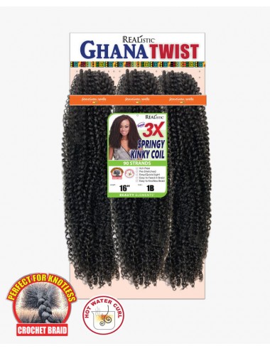 3X Ghana - Twist Springy...