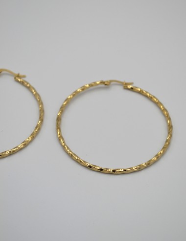 Boucles d'Oreilles Torsade