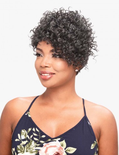 Transparent Green Wig - Skyla