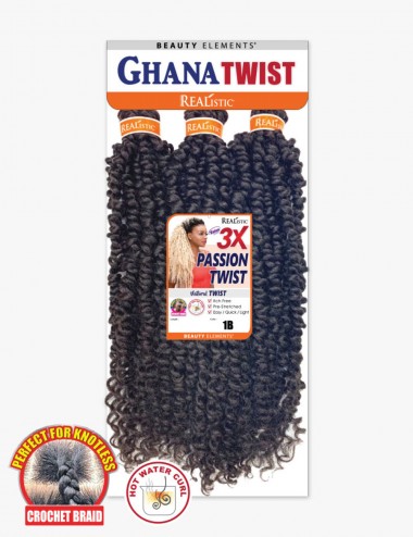 3X Ghana - Passion Twist 18"