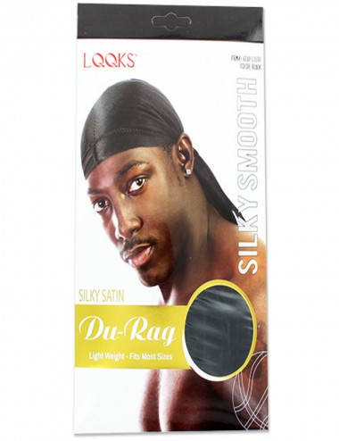 Bonnet Satin DuRag Noir...
