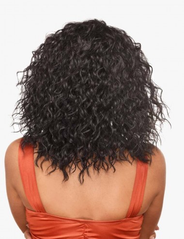 Transparent Green Wig - Wet...